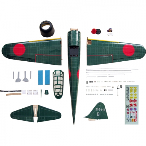 RC Plane - Electric Wood Plane - Zero Fighter EP 40